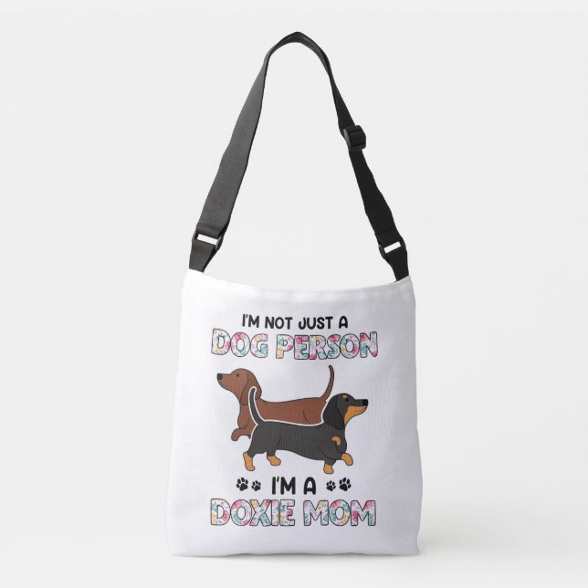 Sac Ajustable Mignonne Dachshund Wiener Doxies Chien Maman (Devant)