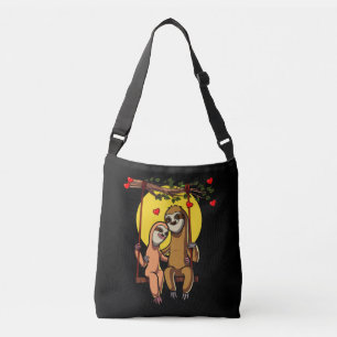 Sac Ajustable Mignonne Sloth Couple Valentines Jour Animal