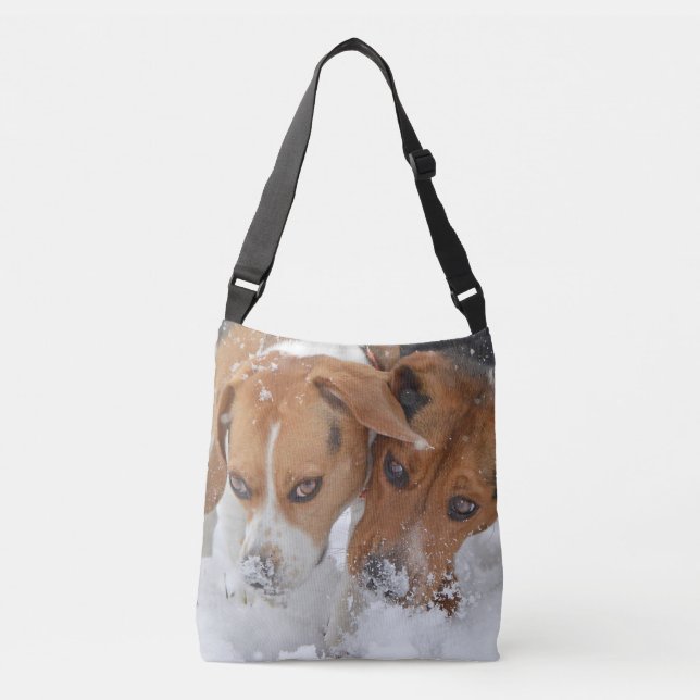 Sac Ajustable Milou flaire des beagles (Devant)