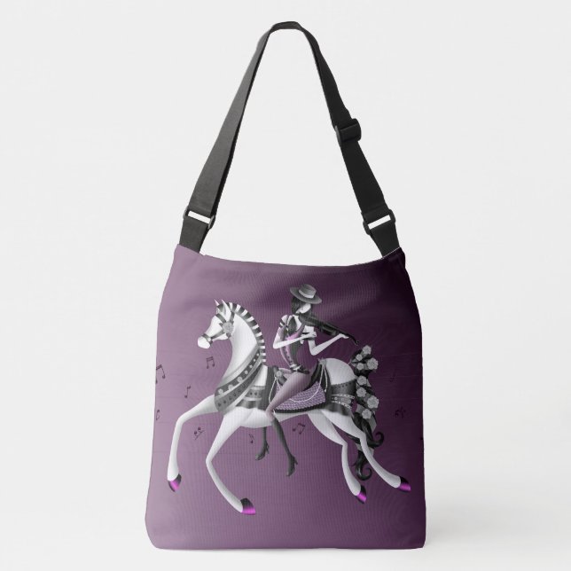 Sac Ajustable Mime cavalière violoniste  (Devant)