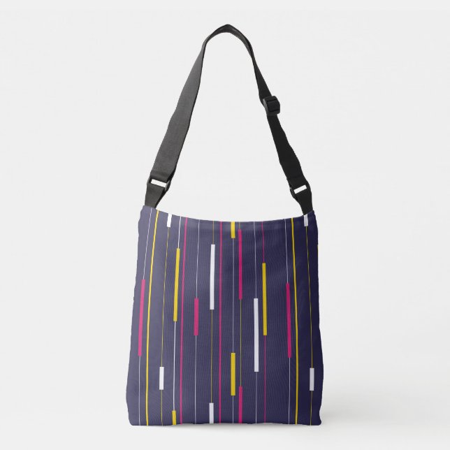 Sac Ajustable Minimalist Modern Stripes (Devant)