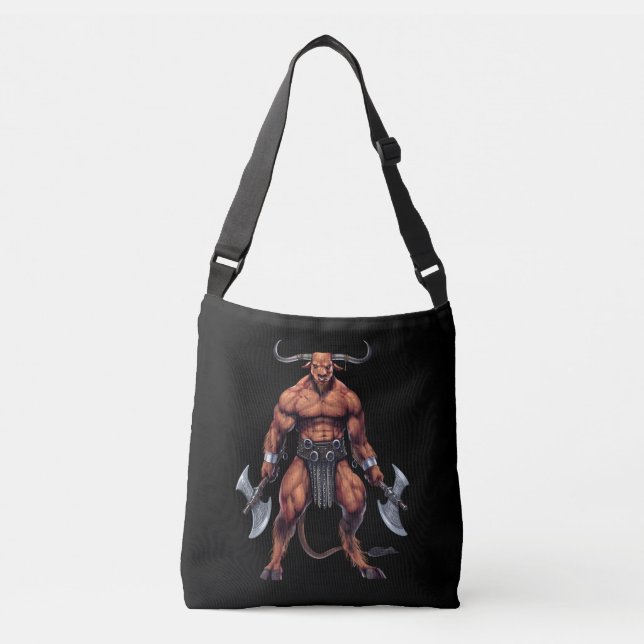 Sac Ajustable Minotaure mythologique grecque (Devant)