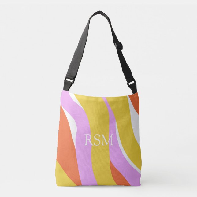 Sac Ajustable Mod Rose Orange Or Palm Springs Unique  (Devant)