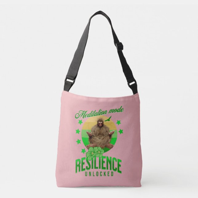 Sac Ajustable Mode Méditation : Résilience Débloquée Drôle Bigfo (Devant)