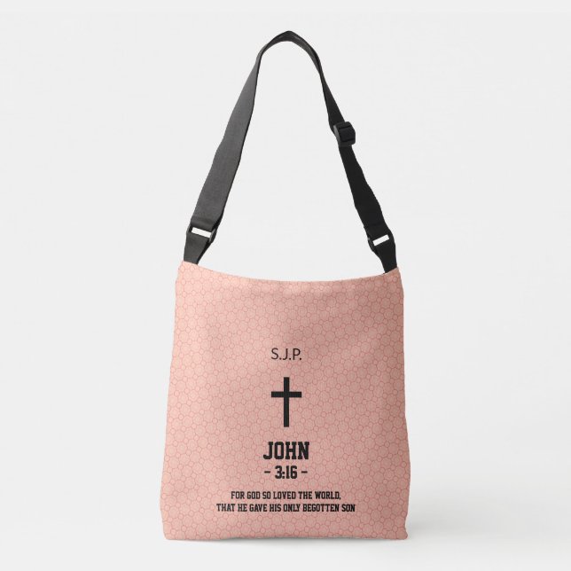 Sac Ajustable Modèle biblique citation chapitre et verset chréti (Devant)