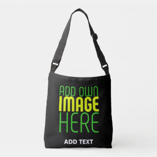 SAC AJUSTABLE MODÈLE DE TEXTE D'IMAGE NOIRE SIMPLE ET MODERNE