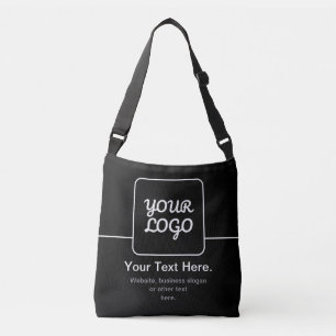 Sac Ajustable Modèle moderne pour votre logo   Noir & Blanc