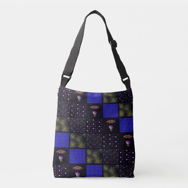 Sac Ajustable Modèle patchwork du 4 juillet - 4 juillet (Devant)