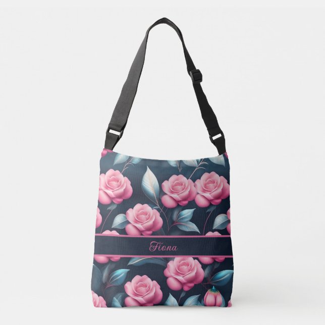 Sac Ajustable modèles de roses roses romantiques et délicats (Devant)