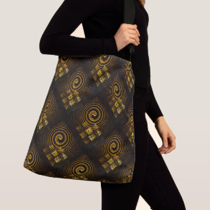Sac Ajustable Moderne Bohème Élégant Motif Artistique Abstrait O