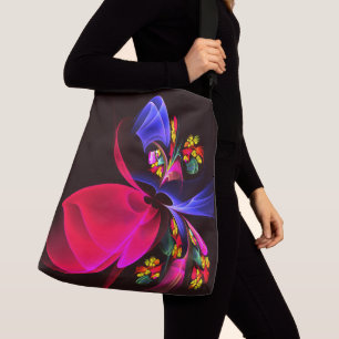 Sac Ajustable Moderne coloré Floral Abstrait Art Motif #06