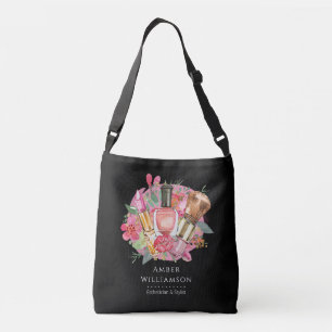Sac Ajustable Moderne rose Aquarelle Maquillage Artiste Girly Ch
