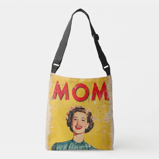 Sac Ajustable MOM (1) Graphiques inspirés des années 1960 (Devant)
