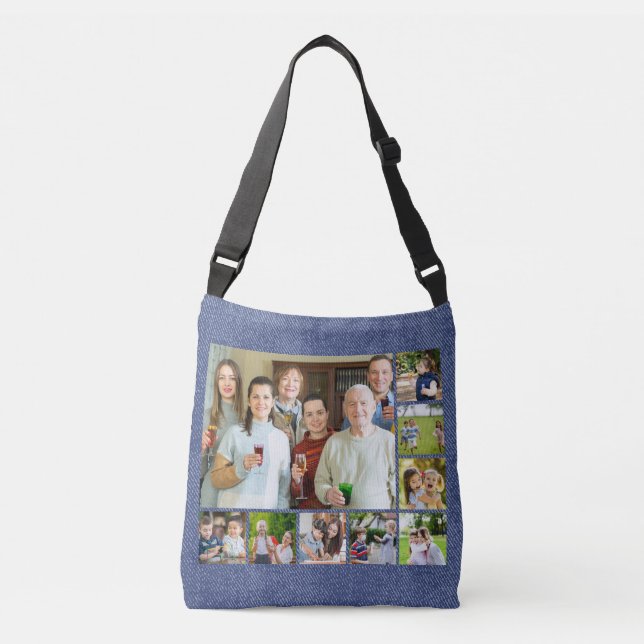 Sac Ajustable Moments en vedette : Personnalisable 9 Photo Colla (Devant)
