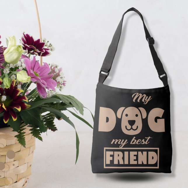 Sac Ajustable Mon chien est mon meilleur ami (Créateur téléchargé)