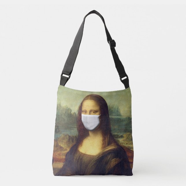 Sac Ajustable Mona Lisa Via Corona Virus (Devant)