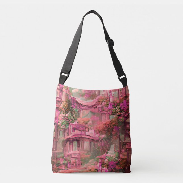 Sac Ajustable Monde rose (Devant)