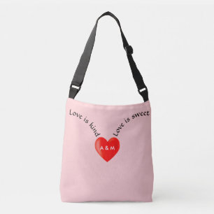 Sac Ajustable Monogram & L'amour est doux, l'amour est gentil su