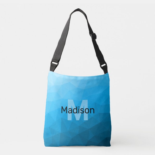 Sac Ajustable Monogramme à motif géométrique en maille dégradé c (Devant)