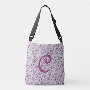 Sac Ajustable Monogramme de luxe floral C