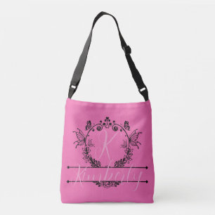 Sac Ajustable Monogramme personnalisable "So, So Pink"