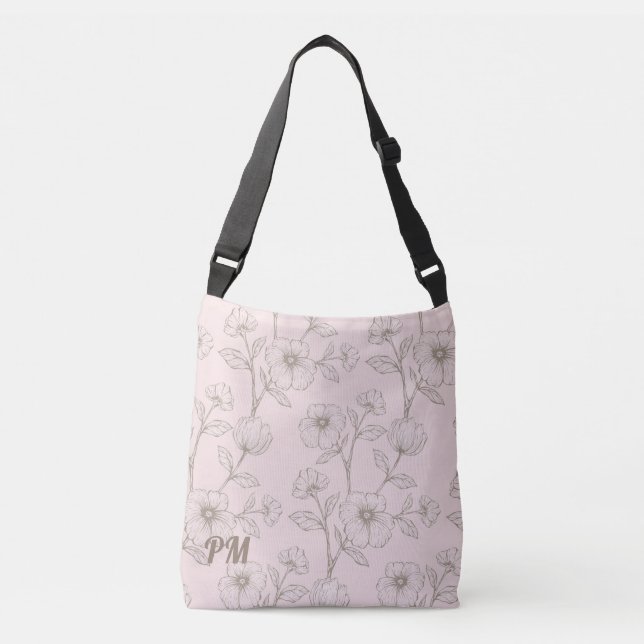 Sac Ajustable Monogramme personnalisé  (Devant)