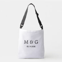 Monogramme personnalisé et date personnalisée