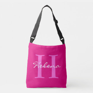 Sac Ajustable Monogrammes et noms simples + votre backgr. & idée