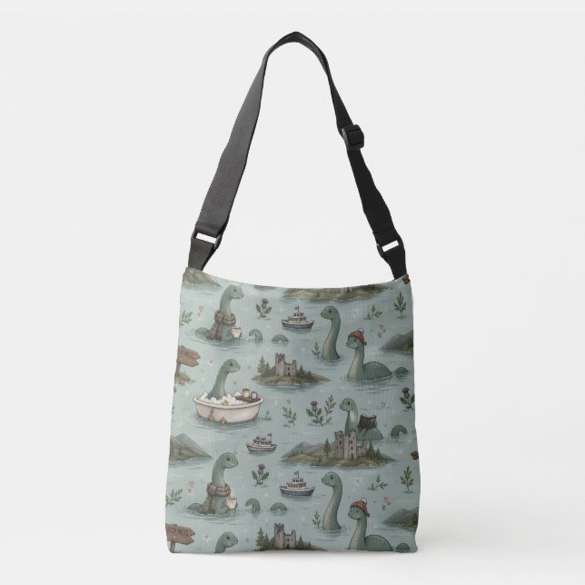 Sac Ajustable Monstre du Loch Ness  (Devant)
