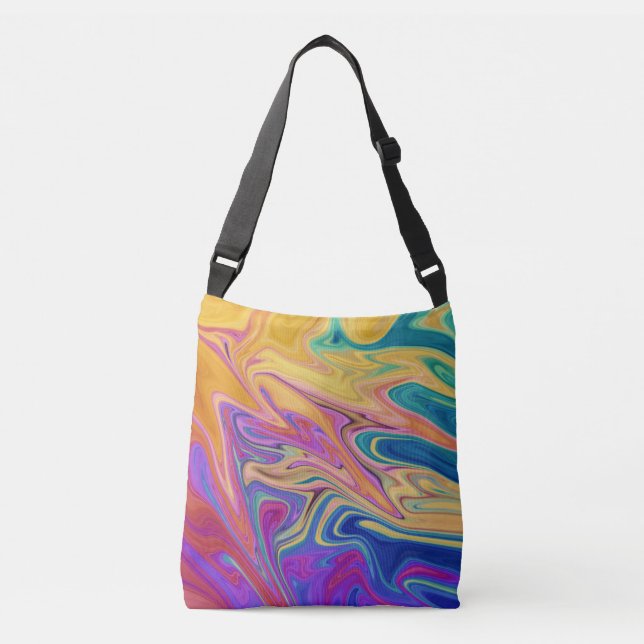 Sac Ajustable Motif abstrait coloré (Devant)