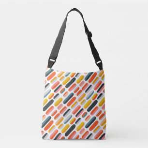 Sac Ajustable Motif abstrait géométrique rétro du milieu du sièc