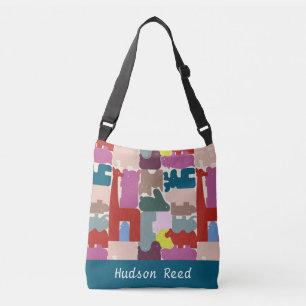 Sac Ajustable Motif Animaux de Safari Colorés Enfants & Bébé Per