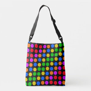 Sac Ajustable Motif arc-en-ciel lignes pointillées