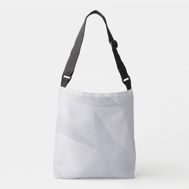 Sac Ajustable Motif blanc, simple, moderne, urbain, frais, à la (Devant)