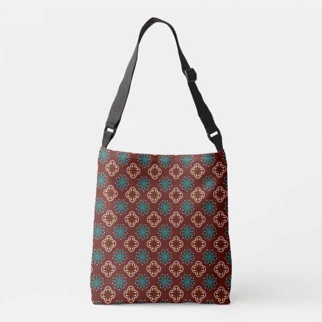 Sac Ajustable Motif bleu Brown (Dos)