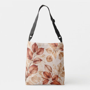 Sac Ajustable Motif botanique de feuilles d'automne en cuivre do