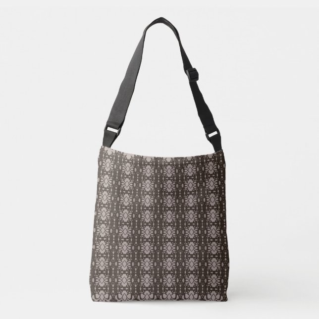 Sac Ajustable Motif Brown beige et gris équilibré (Devant)