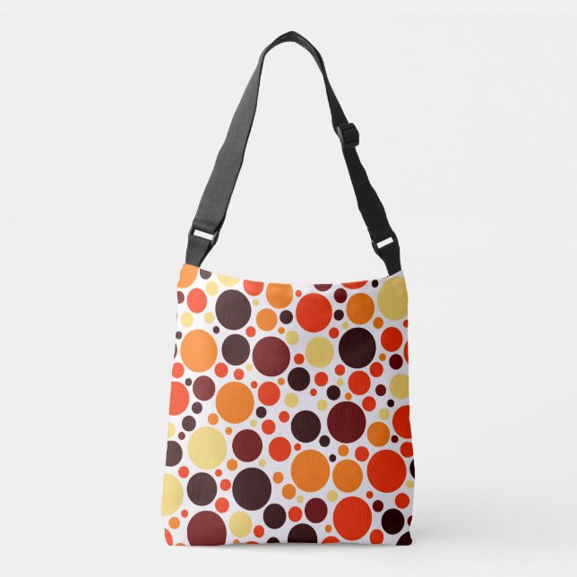 Sac Ajustable Motif circulaire rétro (Devant)