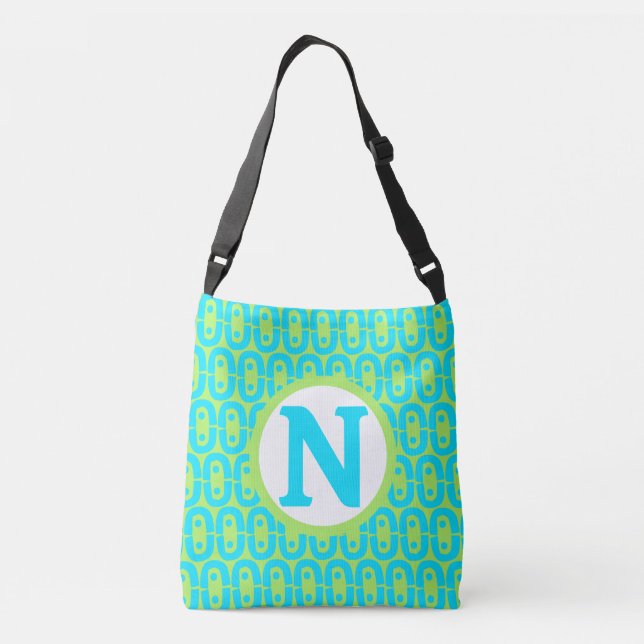 Sac Ajustable motif coloré moderne (Dos)