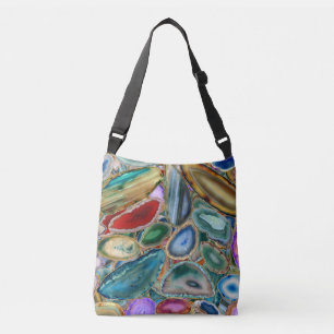 Sac Ajustable Motif cristal Geodes - Multicolor