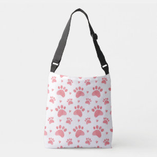 Sac Ajustable Motif d'aquarelle Cat Paws