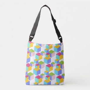 Sac Ajustable Motif d'art de blocs de jouets colorés