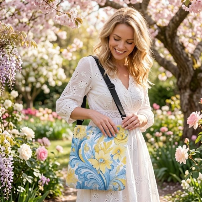 Sac Ajustable Motif d'art populaire floral  (Créateur téléchargé)