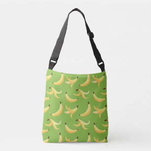 Sac Ajustable Motif de banane jaune rétro drôle éditable pour fê