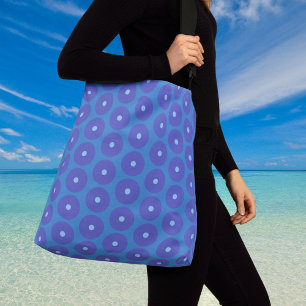 Sac Ajustable Motif de Blue Disks sur une grande