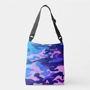 Sac Ajustable Motif de camouflage bleu Fourre-tout