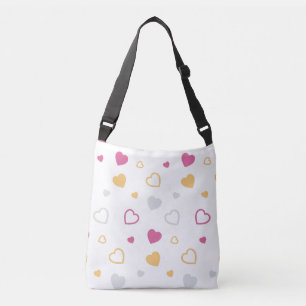 Sac Ajustable Motif de cœurs stylisés