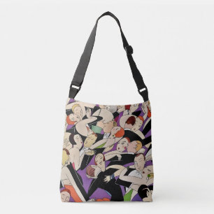 Sac Ajustable Motif de couples de danse Art déco   Ère du jazz d