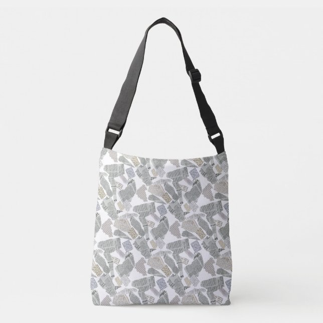 Sac Ajustable Motif de coupure de journal 01x4.b (Devant)