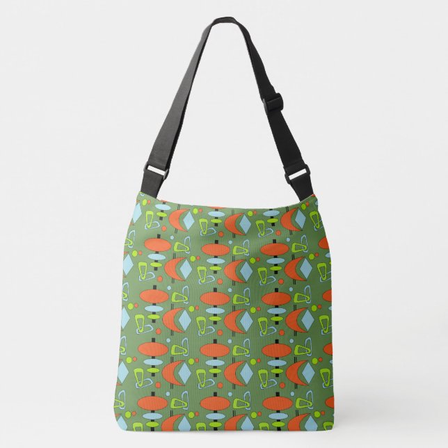 Sac Ajustable Motif de formes rétro (Devant)